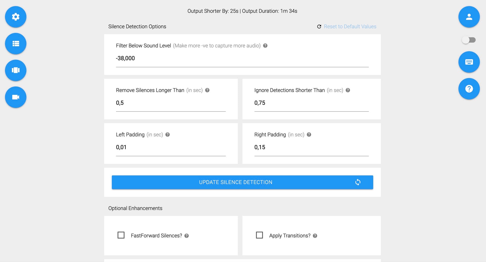 Interface (UI) - TimeBolt